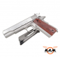 Preview: Swiss Arms SA1911 Kal. 4,5mm BB (.177) Fullmetal, silber