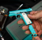 Preview: GOATGUNS Modell 1911 Light Blue, mit Hülsenauswurf (Set)