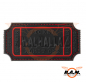 Preview: 3D - Large Walhalla Ticket Rubber Patch - Blackops