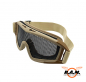 Preview: DLG Mesh Goggles in Tan (Invader Gear)