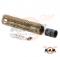 Preview: Ares 9" Aluminium Keymod Handguard, desert