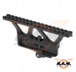 Preview: AK Side Mount Base aus Metall, schwarz