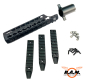 Preview: CAM870 9" Key Mode Frontgriff Set, schwarz, original von APS