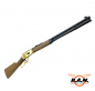 Preview: Legends Cowboy Rifle CO2 Luftgewehr 4,5mm, Stahl BBs, goldener Systemkasten