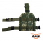 Preview: SOLIDCORE Molle Beinplatte "SLIM LINE", Leg Carrier, AT-Digital /ACU