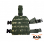 Preview: SOLIDCORE Molle Beinplatte "SLIM LINE", Leg Carrier, AT-Digital /ACU