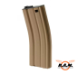 Preview: G&G  Magazin M4 Realcap 30 Schuss, Tan