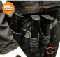 Preview: PPQ SOLIDCORE Molle Mag Pouch deluxe in schwarz