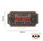 Preview: 3D - Large Walhalla Ticket Rubber Patch - Grey