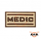 Preview: Medic Rubber Patch, Desert, 71mm x 47mm