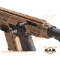 Preview: SLONG MPG Carbine Full Kit für Airsoft Glock GBB, tan