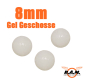 Preview: 10.000 Schuss 8mm Gel Blaster Munition **Weiss / Klar**