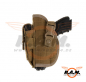 Preview: Belt Holster Linkshänder Coyote Brown (Invader Gear)