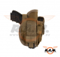 Preview: Belt Holster Linkshänder Coyote Brown (Invader Gear)