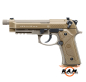 Preview: Softairpistole Beretta Mod. M9A3 FM (Vollmetall) cal. 6mm BB, FDE