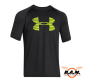 Preview: Under Armour® T-Shirt Core Logo Graphic HeatGear® Gr. L