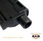 Preview: Stahl Gewindeschutz 15x1 Custom Black für HDP50 & HDR50 Tuning Lauf