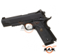 Preview: Softairpistole KJ Works M1911 MEU Full Metal GBB, schwarz