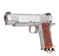 Preview: CO2 BlowBack Luftpistole Swiss Arms P1911 stainless, 4,5mm BB