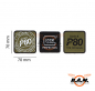 Preview: Glock P80 Patches Set, 3teilig