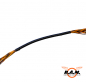Preview: Steambow AR-Serie - Ersatzsehne schwarz/orange
