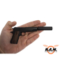 Preview: GOATGUNS - Miniatur 1911 Schalldämpfer, Black