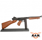 Preview: GOATGUNS Modell TSMG (Thompson M1A1 "TOMMY GUN" ) schwarz (Set)