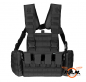 Preview: Tactical Chest Rig, schwarz