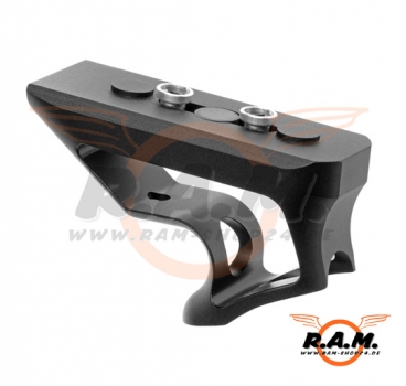 CNC Keymod Short Angled Grip, schwarz