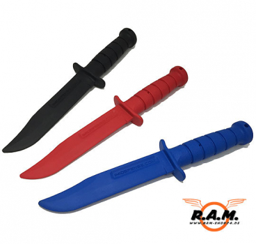 IMI Trainingsmesser aus Hartgummi rot - ideal für Milsim / RAM **NEU**