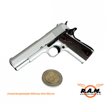 GOATGUNS Modell 1911 SILVER mit Hülsenauswurf (Set)