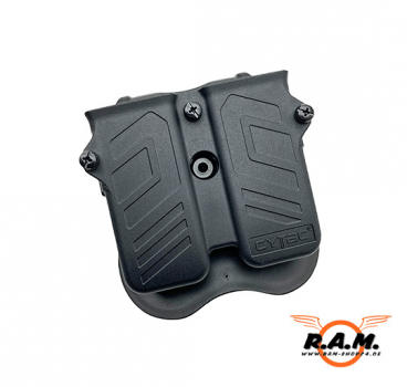 Cytac universal Double Magazine Pouch