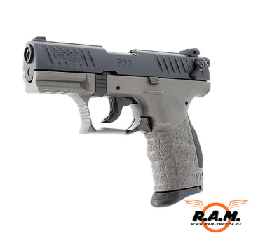 Walther P22Q cal. 9 mm P.A.K. - Meteor Grey