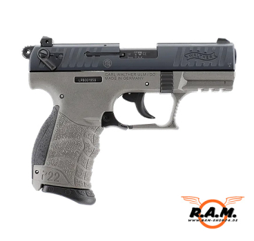 Walther P22Q cal. 9 mm P.A.K. - Meteor Grey