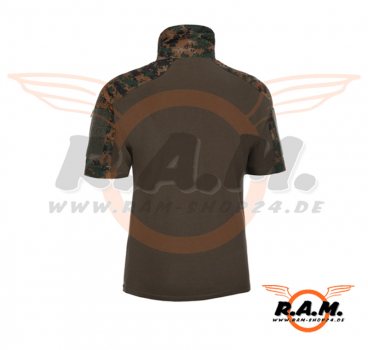 Invader Gear - Combat Shirt Short Digital Woodland / Marpat