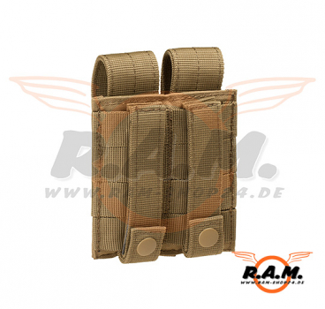 Double Pistol Mag Pouch COYOTE