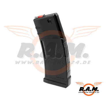 Krytac Polymer Magazine 150rds (AEG Midcap) , schwarz