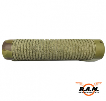 CAM870 Frontgriff im Police Style mit Anti-Rutsch-Stipple in Multicam