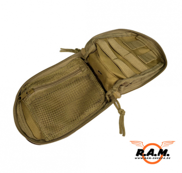 Molle Tasche IFAK ohne rotes Kreuz, coyote