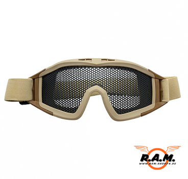 DLG Mesh Goggles in Tan (Invader Gear)