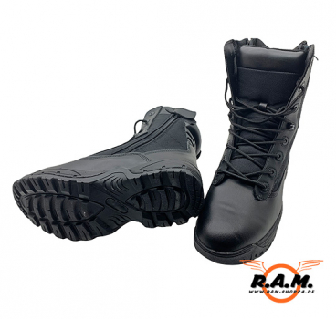 TACTICAL BOOTS DELUXE SOLIDCORE SCHWARZ 2-Zip