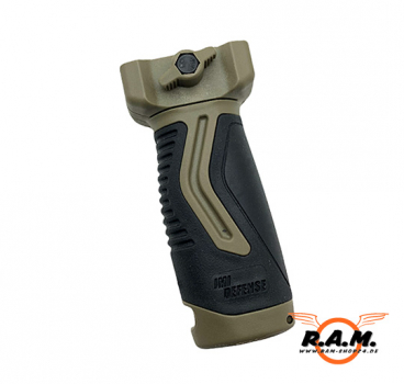 OVG Overmolding Vertical Grip IMI Defense schwarz/Tan