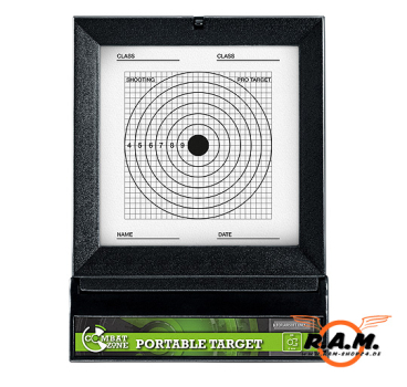 Airsoft Combat Zone Target mit Kugelfangnetz (17x17cm)