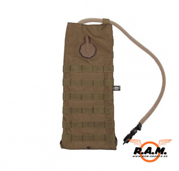 Molle Trinksystem, 2,5l, coyote