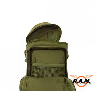 BIG HP / CO2 MOLLE Flaschentasche Deluxe oliv