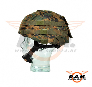 Invader Gear - Raptor Helmbezug Digital Woodland /Marpat