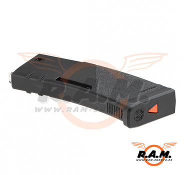 Krytac Polymer Magazine 150rds (AEG Midcap) , schwarz