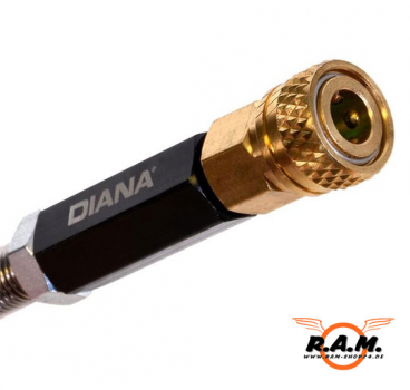 Diana Handpumpe für Pressluftwaffen max. 300bar, mit Tasche