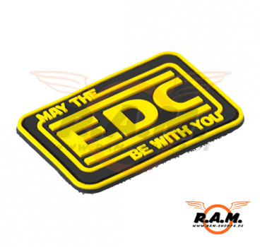 3D - May the EDC be with you Rubber Patch