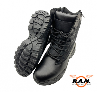 TACTICAL BOOTS DELUXE SOLIDCORE SCHWARZ 2-Zip